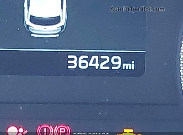 5XYP3DHC1MG129702 2021 KIA TELLURIDE Серый 