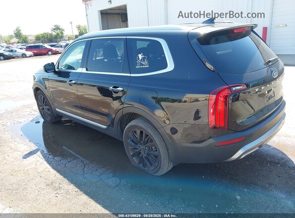 5XYP54HC0MG152012 2021 KIA TELLURIDE Черный Задняя левая четверть