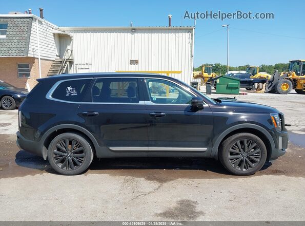 5XYP54HC0MG152012 2021 KIA TELLURIDE Черный Вид задней части салона