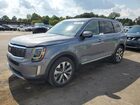 2021 Kia Telluride S Gray vin: 5XYP64HC1MG100904