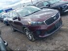 2020 Kia Sorento 2.4l Lx Burgundy vin: 5XYPGDA37LG625844
