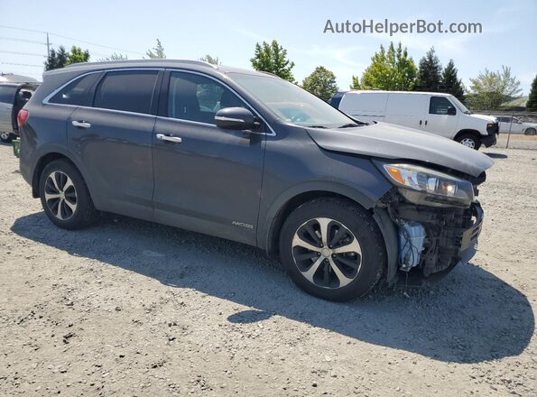 5XYPHDA55JG395801 2018 KIA SORENTO Charcoal Delantero derecho