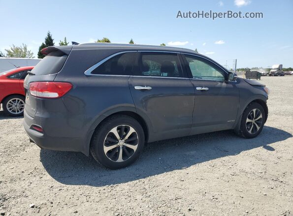 5XYPHDA55JG395801 2018 KIA SORENTO Charcoal Trasero derecho