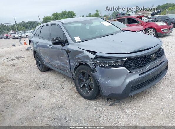5XYRG4LC2MG024851 2021 KIA SORENTO Gray Delantero derecho
