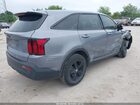 2021 Kia Sorento Lx Gray vin: 5XYRG4LC2MG024851