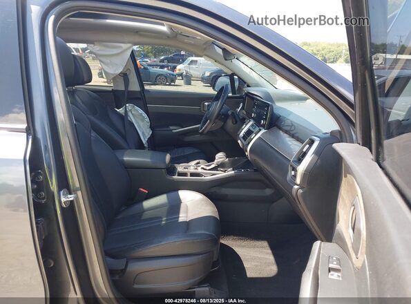 5XYRHDLF3MG069613 2021 KIA SORENTO Серый Вид салона спереди