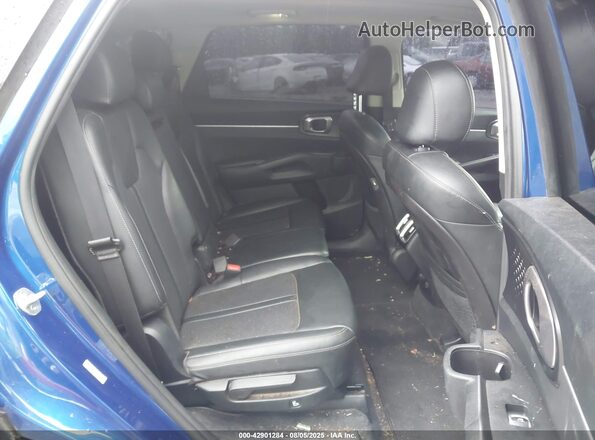 5XYRL4LC1MG048635 2021 KIA SORENTO Blue Вид наклейки з VIN-кодом
