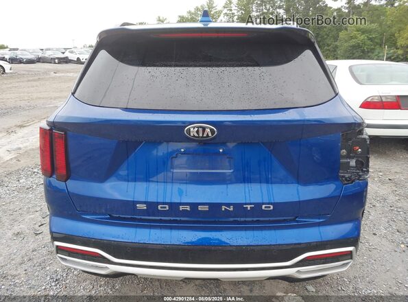 5XYRL4LC1MG048635 2021 KIA SORENTO Blue 