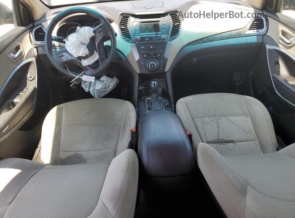5XYZT3LB0JG527366 2018 HYUNDAI SANTA Бордовый Вид панели приборов