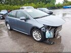 2020 Toyota Corolla Xle Gray vin: 5YFFPRAE7LP108503