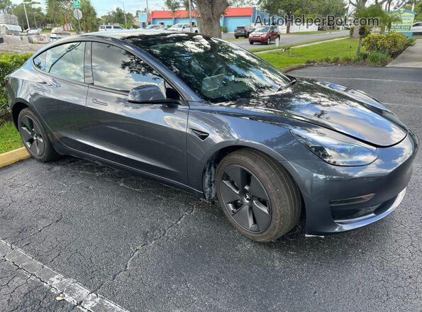 5YJ3E1EA5PF614799 2023 TESLA MODEL 3 Blue Vista tres cuartos delantera izquierda