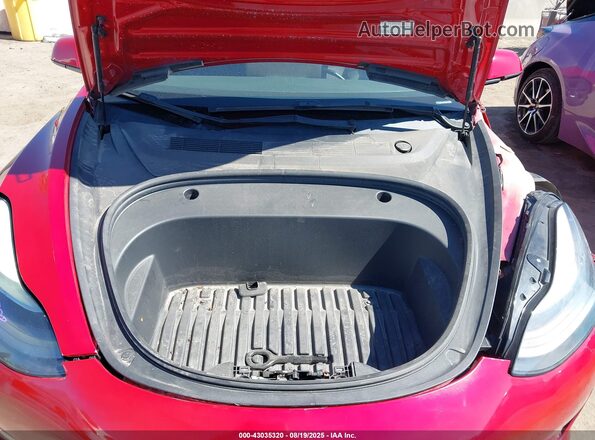 5YJ3E1EB1NF273763 2022 TESLA MODEL 3 Red Vista trasera