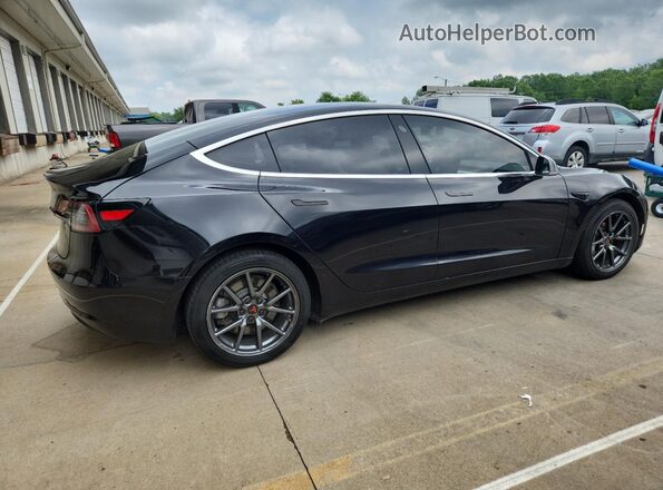 5YJ3E1EB2JF099289 2018 TESLA MODEL Black Trasero derecho