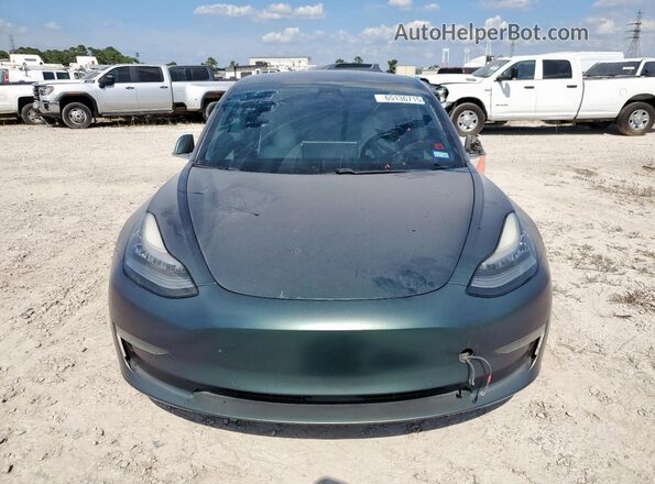 5YJ3E1EB3JF112082 2018 TESLA MODEL Blue Դիմացի տեսք