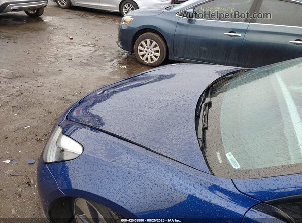 5YJ3E1EB5MF981321 2021 TESLA MODEL 3 Blue Widok z tyłu
