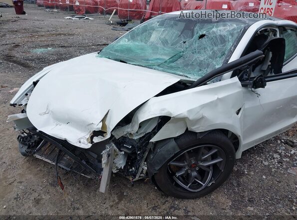 5YJ3E1EB7MF037939 2021 TESLA MODEL 3 Белый Вид спереди