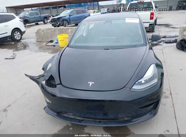 5YJ3E1EB9MF961816 2021 TESLA MODEL 3 Black Вид задньої частини салону
