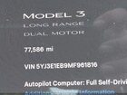 2021 Tesla Model 3 Long Range Dual Motor All-wheel Drive Black vin: 5YJ3E1EB9MF961816