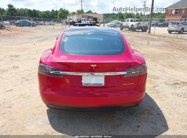 5YJSA1E24MF423659 2021 TESLA MODEL S Red 