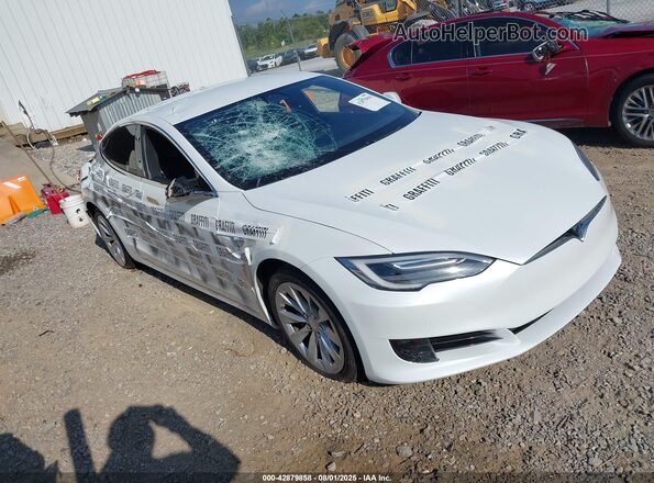 5YJSA1E27HF188034 2017 TESLA MODEL S Белый Передняя правая четверть