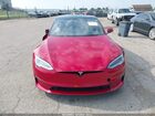 2021 Tesla Model S Plaid Tri Motor All-wheel Drive Red vin: 5YJSA1E63MF453139