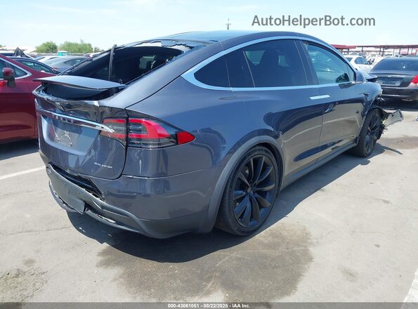 5YJXCDE23LF249504 2020 TESLA MODEL X Gray Tył prawy