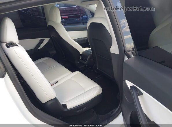 5YJYGAEE2MF225133 2021 TESLA MODEL Y Белый Вид наклейки с VIN-кодом