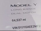 2021 Tesla Model Y Long Range Dual Motor All-wheel Drive Белый vin: 5YJYGAEE2MF225133