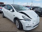 2021 Tesla Model Y Long Range Dual Motor All-wheel Drive White vin: 5YJYGDEE0MF095080