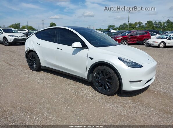 5YJYGDEE2LF038779 2020 TESLA MODEL Y White Przód prawy