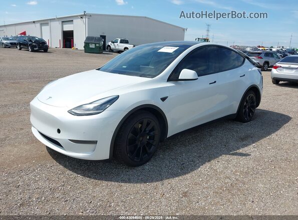 5YJYGDEE2LF038779 2020 TESLA MODEL Y White Przód lewy