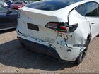 2020 Tesla Model Y Long Range Dual Motor All-wheel Drive White vin: 5YJYGDEE2LF038779