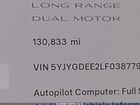 2020 Tesla Model Y Long Range Dual Motor All-wheel Drive White vin: 5YJYGDEE2LF038779