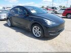2021 Tesla Model Y Long Range Dual Motor All-wheel Drive Black vin: 5YJYGDEE3MF089418