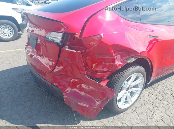 5YJYGDEE7LF030371 2020 TESLA MODEL Y Red Widok z przodu