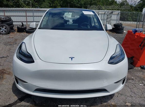5YJYGDEE8LF036888 2020 TESLA MODEL Y Белый Вид панели приборов