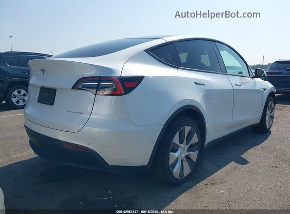 5YJYGDEE8LF044442 2020 TESLA MODEL Y Белый Задняя правая четверть