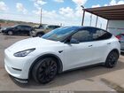 2021 Tesla Model Y Performance Dual Motor All-wheel Drive White vin: 5YJYGDEF5MF124498