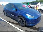 2020 Tesla Model Y Long Range Dual Motor All-wheel Drive/performance Dual Motor All-wheel Drive Синий vin: 5YJYGDEF9LF001172