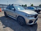 2020 Bmw X4 M Серебряный vin: 5YMUJ0C07LLA99861