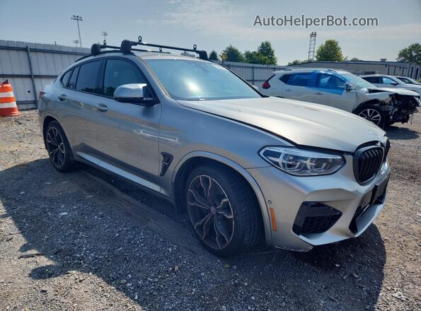 5YMUJ0C07LLA99861 2020 BMW X4 Серебряный Передняя правая четверть