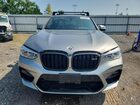 2020 Bmw X4 M Серебряный vin: 5YMUJ0C07LLA99861