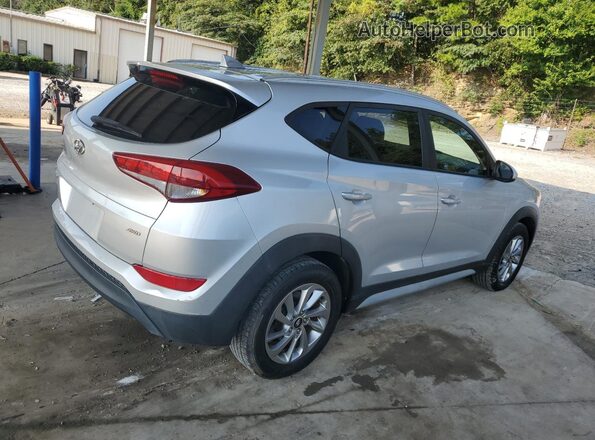 KM8J3CA44JU644122 2018 HYUNDAI TUCSON Silver Przód prawy