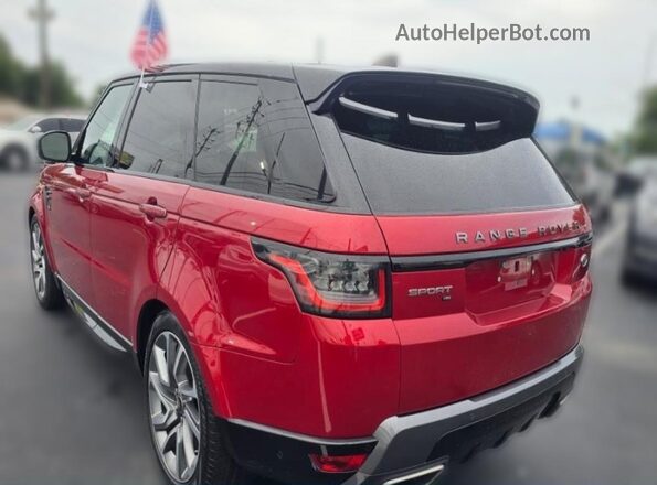 SALWR2SUXMA768XXX 2021 LAND ROVER RANGE ROVER Red Հետևի աջ