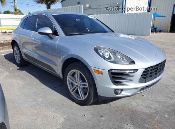 WP1AB2A52JLB36777 2018 PORSCHE MACAN Silver Vista frontal
