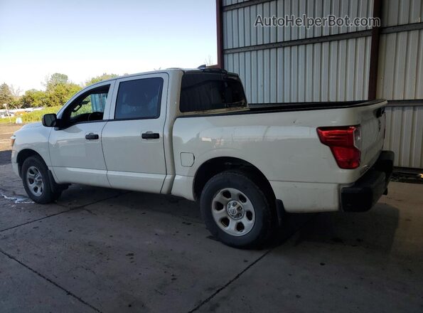1N6AA1EC5NN107059 2022 NISSAN TITAN Белый Задняя правая четверть
