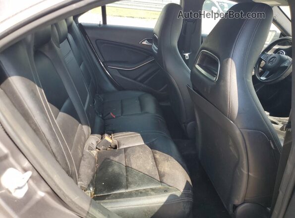 WDDSJ4GBXHN470089 2017 MERCEDES-BENZ CLA-CLASS Gray უკანა სალონის ხედი