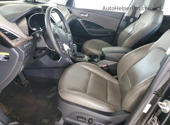5XYZU3LB0JG537134 2018 HYUNDAI SANTA Черный Вид панели приборов