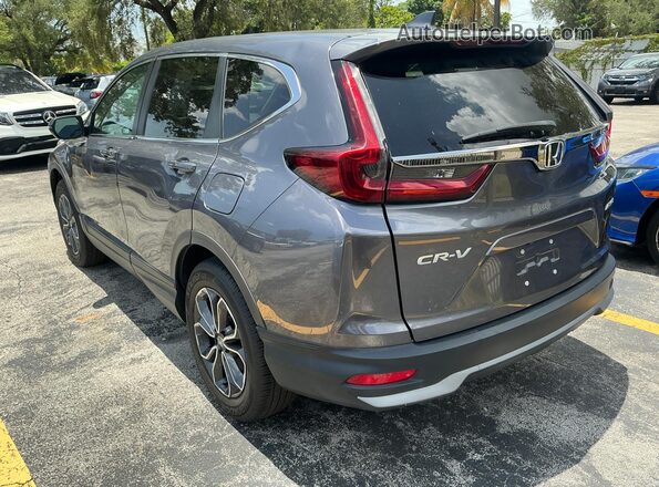 2HKRW2H54MH683251 2021 HONDA CRV Gray Delantero derecho
