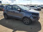 2018 Ford Ecosport S Gray vin: MAJ3P1RE2JC243456